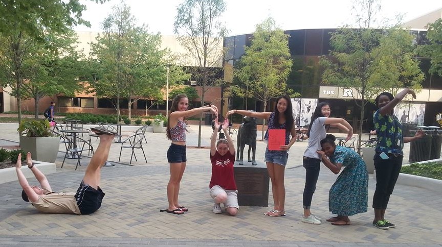Scavenger Hunt by UMBC students