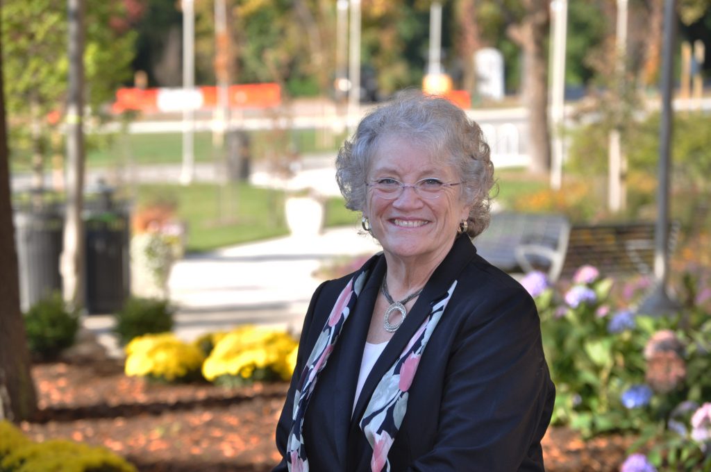 Portrait of Diane outside